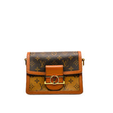 thumbnail Mini Dauphine In Monogram And Reverse Canvas Handbag GHW - L'UXE LINK