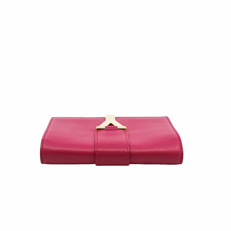 Chyc Clutch Leather woc red rose ghw
