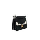 thumbnail Small Monster Kan I Black Calfskin Shoulder Bag PHW - L'UXE LINK