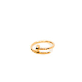 thumbnail Small Juste Un Clou Ring In Rose Gold Size 53 - L'UXE LINK