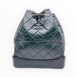 thumbnail Medium Gabrielle Backpack In Lambskin Leather Dark Green Seri 26