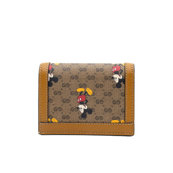 Disney Card Case Wallet In Mini GG Supreme GHW