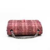 thumbnail Tweed Quilted Resin Pink 2.55 Reissue 225 Double Flap Bag PHW Seri 27