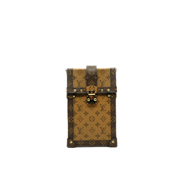 Monogram Reverse Vertical Trunk Pochette GHW - L'UXE LINK