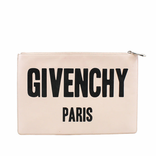 clutch light pink phw