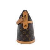 thumbnail Duffle Monogram Canvas Handbag With Strap GHW - L'UXE LINK