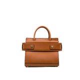 thumbnail Mini Horizon Bag In Brown Calfskin PHW - L'UXE LINK