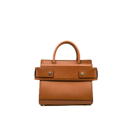 Mini Horizon Bag In Brown Calfskin PHW - L'UXE LINK