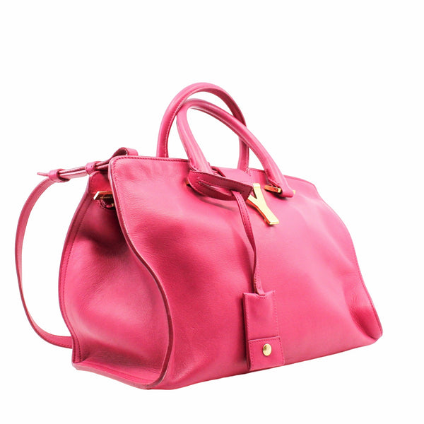 CHYC CABAS TOTE  LEATHER PINK GHW - L'UXE LINK