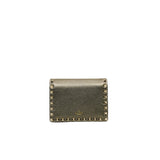 thumbnail Garavani Rockstud Metallic Bronze Leather Clutch Bag GHW - L'UXE LINK