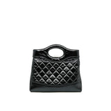 thumbnail Mini 31 Bag Shiny Lambskin Black GHW - L'UXE LINK