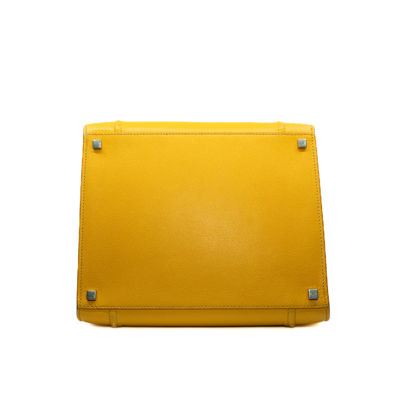 Medium Luggage Supple Calfskin Yellow Phantom Bag - L'UXE LINK