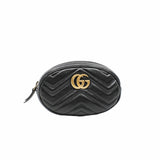 thumbnail belt bag leather black gg ghw - L'UXE LINK