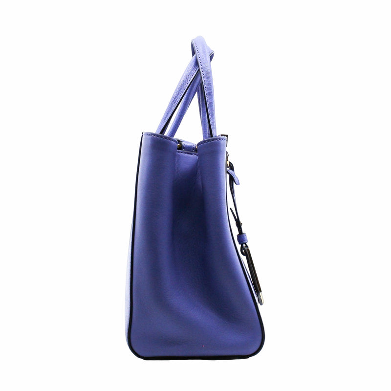 2JOURS BAG LEATHER PETITE SMALL purple GHW