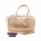 thumbnail Boston Leather Beige  pink inside - L'UXE LINK