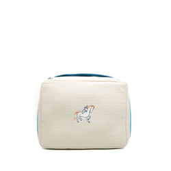 Medium Toogo In White Cotton Cabriole Case - L'UXE LINK