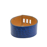 thumbnail kelly dog crocodile skin bracelet blue phw