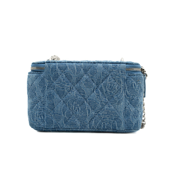 Small Denim Vanity Bag Blue Seri KTPKXXXX