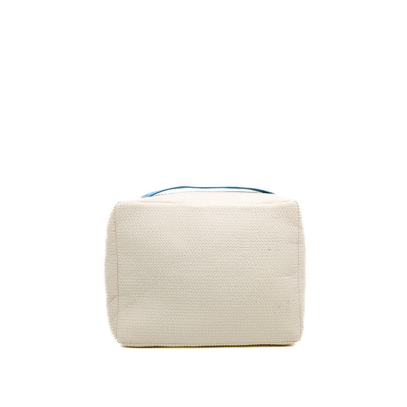 Medium Toogo In White Cotton Cabriole Case - L'UXE LINK