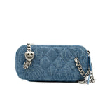 thumbnail Small Denim Vanity Bag Blue Seri KTPKXXXX