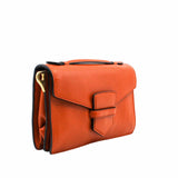 thumbnail side bag  leather orange - L'UXE LINK