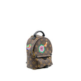 thumbnail Mini Limited Edition Multicolor Palm Spring Monogram Canvas Backpack GHW With Strap - L'UXE LINK