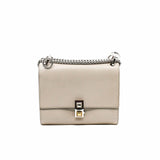 thumbnail Kan I Shoulder Bag Small Calfskin grey - L'UXE LINK