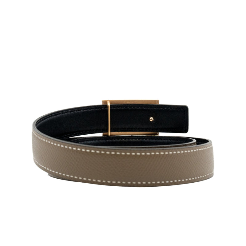 cdc belt in etoupe rghw size 70 - L'UXE LINK