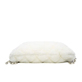 thumbnail 19 White Fur Tote Bag PHW - L'UXE LINK