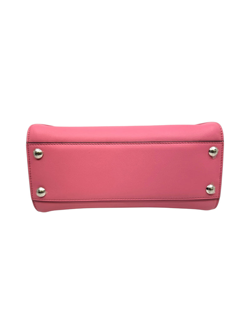 Mini Peekaboo Handbag With Handle Pink PHW