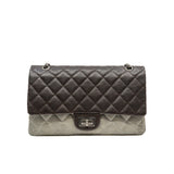 thumbnail 2.55 Reissue 227 In Caviar Leather Double Flap Bag PHW Seri 14 - L'UXE LINK