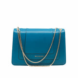 thumbnail serpenti shoulder bag in lake green ghw - L'UXE LINK