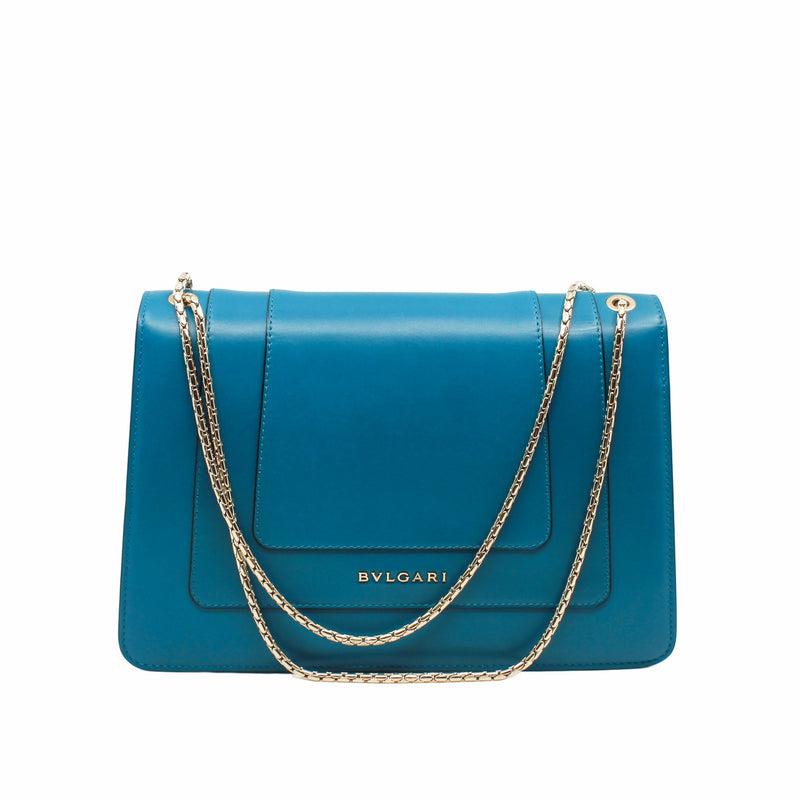 serpenti shoulder bag in lake green ghw - L'UXE LINK