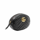 thumbnail belt bag leather black gg ghw - L'UXE LINK