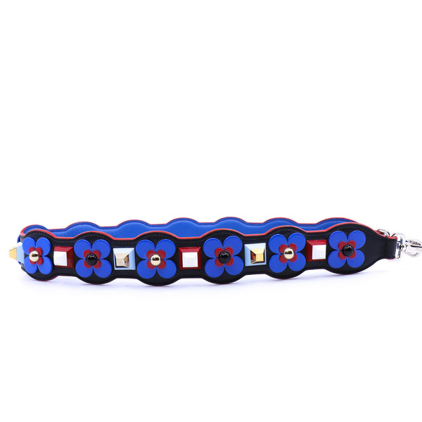 blue flow strap in black phw