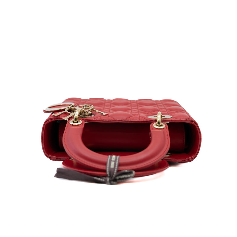 lady dior red new medium ghw