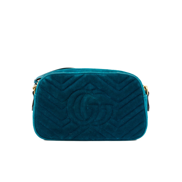 marmont velvet blue zippy - L'UXE LINK