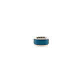 thumbnail olympe ear cuff epsom leather blue colour - L'UXE LINK