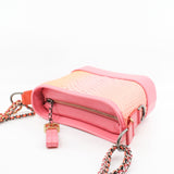 thumbnail Small Gabrielle Python Leather In Beige/Pink/Yellow Handbag GHW Seri 27 - L'UXE LINK