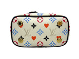 thumbnail Vanity Bag Multicolor In White/Black With Chain GHW 2020