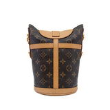 thumbnail Duffle Monogram Canvas Handbag With Strap GHW - L'UXE LINK