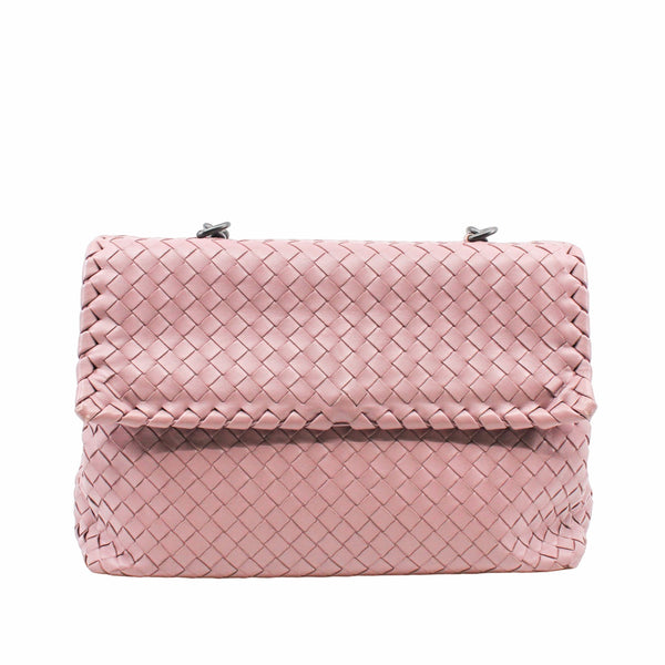 CROSSBODY BAG  OLIMPIA LEATHER rose pink - L'UXE LINK