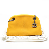 thumbnail Small Bowling In Yellow Stingray Skin Shoulder Bag PHW Seri 15 - L'UXE LINK