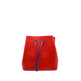 thumbnail NéoNoé MM In Red/Blue Epi Leather Bucket Bag PHW - L'UXE LINK