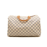 thumbnail Speedy 35 Damier Azur Canvas Handbag GHW - L'UXE LINK