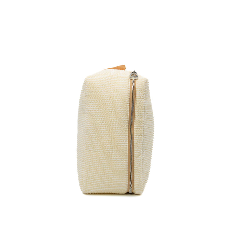 Medium Toogo Cabriole Case In Biscuit Cotton PHW - L'UXE LINK