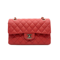 Small Cf Caviar Leather In Watermelon Red LGHW Seri J7NJXXXX