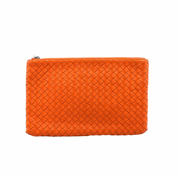 medium orange clutch shw