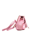 thumbnail Small Duma Pockets Drawstring In Pink Caviar Leather Backpack GHW Seri CE25XXXX - L'UXE LINK