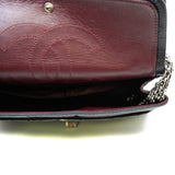 thumbnail 2.55 Reissue Black Aged Calfskin 225 Double Flap Bag Ruthenium Hardware Seri 13